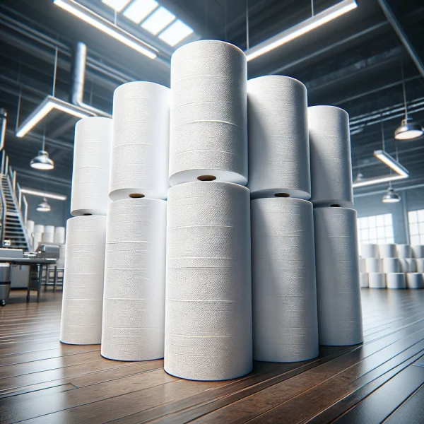 6 Rollos de papel de mano Premium para empresas